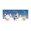 Nova Decoração de Banner de Porta de Garagem de Natal da Amazon Bandeira Festa Reunião Atmosfera de Festival Decoração Personalizada