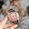 Reloj Popular de Comercio Exterior Transfronterizo para Hombre con Calendario Automático Nuevo Reloj para Hombre Cielo Estrellado Correa de Acero Aleado Reloj de Pulsera Reloj