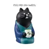 Enfeites de Carro Gato Japonês Decoração de Console Central Brinquedo Tendência de Mesa Figura Zakka Artesanato de Resina Enfeites de Carro