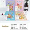 Caderno Fofo Criativo Japonês de Borracha com Espiral A5 Desenho Animado Linha Horizontal Caderno Papelaria Estudante Prêmios