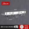 Gancho para abrigos sólido de acero inoxidable 304 sin perforaciones, gancho para puerta engrosada, gancho para inodoro de baño montado en la pared, gancho para cocina