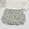 20 Colores en Stock, Cuentas de Arroz de 16 cm, Lentejuelas, Borlas, Decoración para Escote, Cintura, Dobladillo de Vestido, Accesorios de Encaje con Flecos, DIY