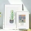 Atacado Molduras de Madeira DIY para Desenhos e Fotos 16K 8K 4K A3 A4 de Mesa para Pendurar na Parede Moldura de Foto 6 polegadas 7 polegadas Montagem