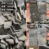 Baldosas de piso para paisajismo con bordes amarillos para cajas de tortugas, Ladrillos rojos pequeños para pisos de tortugas, Ladrillos con forma de panal para paisajismo y decoración de patios