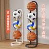Estante de Almacenamiento para Baloncesto Hogareño Interior Multicapa Gran Capacidad Plegable Fútbol Voleibol Artículos Deportivos Estante Péndulo