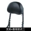 Aplicable a motocicleta Xiaosheng Tanying 250 con parachoques, bolsa lateral retro, estante plegable universal para respaldo, piezas de modificación