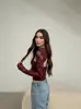 G25T145-Estilo Novo Europeu e Americano Primavera e Outono Design Sexy de Renda Manga Sino Valoriza a Silhueta Roupa Feminina