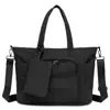 Bolso de Hombro Nuevo de Tela Oxford con Múltiples Bolsillos, Ligero, Impermeable, Bolso de Hombro Casual para Viajes Cortos, Bolso Tote de Hombro
