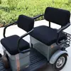 Capa de assento para triciclo elétrico de lazer conversível, micro-ônibus, capa de assento para triciclo elétrico de mobilidade para idosos, almofada de assento com cobertura total