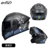 Casco Eléctrico para Motocicleta para Hombres y Mujeres, Casco Integral para Todas las Estaciones con Certificación 3C/Dot, Casco Abatible