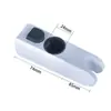 Suporte para Chuveiro com Haste Elevatória Fivela Garfo Central Manga Deslizante Clipe de Fixação para Chuveiro Sem Perfuração Sem Desmontagem de Tubo