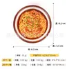 Serie de Imanes para Nevera de Pasta Premium Fideos Cortados a Cuchillo de Shanxi Fideos Fritos con Salsa de Beijing Fideos de Té Sha de Xiamen y Otras Decoraciones con Imanes para Nevera