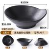 Vajilla para Restaurante de Hot Pot Japonés Salsa de Condimento Tazón Pequeño Plástico Arte Creativo Negro Comida Rápida Arroz Sopa Tazón para Porridge Comercial