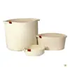 Cesta de Almacenamiento Tejida con Cuerda de Algodón al por Mayor Estilo Nórdico Cesta para Ropa Sucia Cesta de Lavandería Plegable Contenedor de Almacenamiento de Juguetes de Escritorio