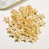 Presilhas de Cabelo Estrela de Cinco Pontas Douradas e Prateadas, Presilhas Laterais, Presilhas para Cabelos Soltos, Presilhas BB, Acessórios de Cabelo Venda por Atacado
