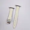 Adecuado para Correa de Apple Watch Serie Completa Disponible 14mm Moda Delgado Cintura Pequeña Hebilla de Pin Cuero de Vaca Correa de Reloj iwatch
