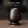 Juego de cuatro piezas de juego de té Matcha de cerámica cocida al horno con tarro, tazón para Matcha, soporte para batidor de té y accesorios para el té