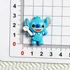 Nuevo Stitch Niños Divertido Pegamento Crema Pinza para el Cabello Hecha a Mano Imán para Refrigerador Accesorios para Funda de Teléfono Dibujos Animados DIY Accesorios de Resina