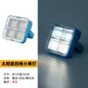 Luz de Barraca Solar Luz de Carregamento para Vendedores de Rua Luz Externa Camping Iluminação de Emergência Bateria de Longa Duração Luz Forte Recarregável