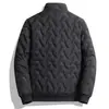 Chaqueta de Invierno para Hombre de Lana de Cordero y Algodón, Engrosada y Cálida, Corte Holgado, Tallas Grandes, Abrigo de Algodón para Papá