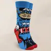 Calcetines Populares de Comercio Exterior Transfronterizos Calcetines de Talla Grande Dibujos Animados Modernos Cómodos Amazon Calcetines Altos para Pareja Venta al por Mayor