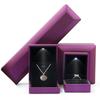 Joyero con luz LED creativa, caja para empaquetar anillos, joyero para colgantes, pulseras, collares, caja de regalo de joyería al por mayor
