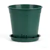 Vasos de plástico respiráveis novos para flores no atacado, vasos para suculentas, hortênsias, taro de folhas coloridas, vasos para viveiro de plantas, vasos de flores transparentes
