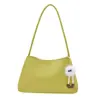 Bolsa de ombro estilo coreano para mulheres, bolsa tote simples e elegante para o dia a dia, bolsa de ombro moderna e versátil para o trabalho