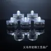 Lámpara de Viento Pequeña Transparente para Producto Nuevo Transfronterizo Lámpara LED Redonda LED Lámpara de Velas Impermeable Lámpara de Velas Sumergible de Colores Lámpara para Acuario