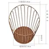 Cesta para Churros de Mimbre Sintético al por Mayor Bolsa para Pan Francés Cesta de Almacenamiento para Baguette Exhibidor de Baguettes para Hornear