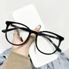Nuevas Gafas Negras de Moda y Versátiles para Graduar con Montura Grande, Se Pueden Personalizar con Lentes Graduados, Filtro de Luz Azul, Al por Mayor
