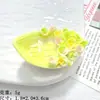 Accesorios de resina de dibujos animados flores románticas barco DIY accesorios para el cabello agujero para colgar zapatos caja de joyería funda de teléfono llavero