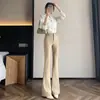 Pantalones Acampanados Adelgazantes de Cintura Alta para Mujer Otoño/Invierno 2026 con Caída Pantalones de Campana Largos hasta el Suelo