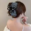 Elegante pinza para el pelo con lazo para mujer, estilo nuevo 2023, con diseño de tiburón en la parte trasera que combina con todo.