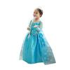 2019 Vestido de Niña Transfronterizo Vestido de Lentejuelas Explosión AliExpress Vestido de Niña Vestido de Princesa Frozen