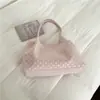 2026 Nuevo Estilo Coreano Gran Capacidad Personalizado Bolso de Mano para Hombro con Lunares Moda Casual Lona Bolso de Mujer
