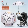 Sombrilla para Cochecito Protección Solar Sombra Protección UV Parasol Cochecito Creativo Moderno Artefacto de Doble Uso Ligero Cómodo