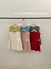 Chaleco de Punto Rosa para Mujer, Otoño e Invierno, Talla Petite, Para Llevar sobre una Camisa, Corte Holgado, Chaleco Suéter sin Mangas