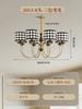 Lustre para Sala de Estar Estilo Antigo Design Vintage Francês recomendar Estilo Nanyang Sala de Jantar Quarto Tecido de Luxo Criativo Lustre