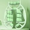 Masajeador de Piernas con Rodillos de 24 Ruedas, Relajador Muscular de Piernas con Rodillos Circulares, Rodillo para Piernas con Púas