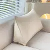 Encosto de Sofá Triângulo Sofá de Sala Combinação Tatami Bolsa Macia Almofada Removível e Lavável Janela de Canto Proteção da Cintura Almofada de Encosto