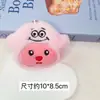 Pingente de castor de pelúcia broche de desenho animado fofo acessórios chaveiro pingente de bolsa cachecol protetores de ouvido acessórios de vestuário atacado