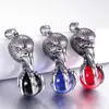 Moda simple joyería de moda acero de titanio colgante de pájaro hombres y mujeres Diamante acero de titanio fundición collar al por mayor