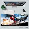 Alfombrilla de ratón de Spider-Man, extragrande y gruesa, creativa de anime, pad para teclado de escritorio Marvel, tamaño grande, hecho a medida, para juegos, antideslizante