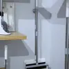 Fábrica Mingxiu Juego de escoba y recogedor Escoba para el hogar Combinación de escoba Varilla telescópica Plegable Almacenamiento de pie Escoba