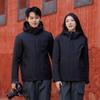 Chaqueta Estándar Nacional Nueva para Hombre y Mujer, Forro Polar Tres en Uno, Chaqueta Cálida e Impermeable para Montañismo al Aire Libre, Conjunto de Dos Piezas