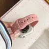 Fivela de fecho de pino de clipe único, pulseira de silicone com bolinhas em nova cor, compatível com Apple Watch iWatch 12, 11 e 10 SE