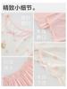 Pijama Modal para Niñas Verano Delgado Seda de Coco Traje de Manga Corta Ropa para Aire Acondicionado Ropa para el Hogar para Niños Categoría a Niñas