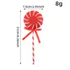Decoración Nueva de Piruleta Navideña Colorida Dulce de Piruleta Grande Festivo Adorno para Árbol de Navidad Accesorios para Arreglos