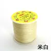 Não. 72 Fio de Jade 0,8mm Poliéster Fio Trançado à Mão Pingente DIY Corda Vermelha Acessórios de Nó Chinês Fio Ponto Atacado